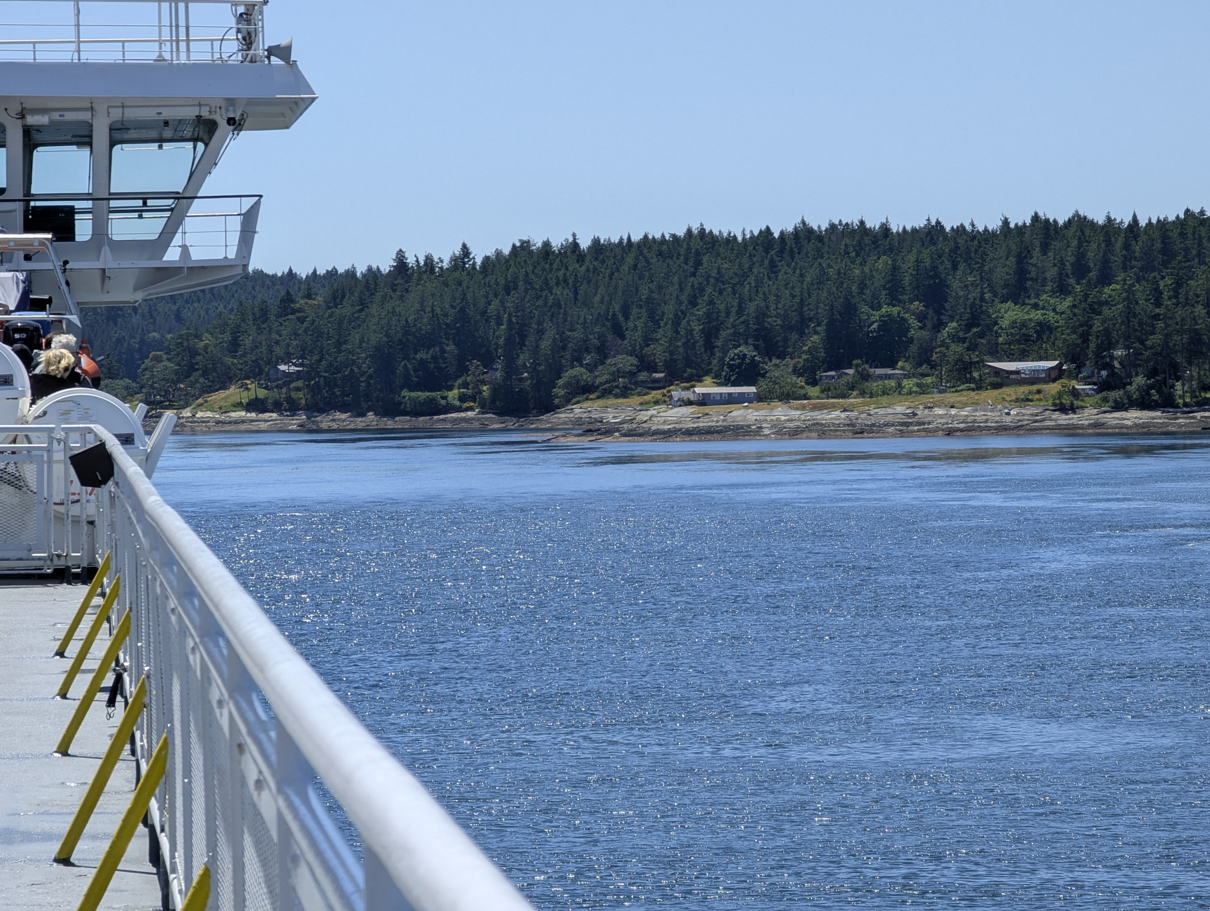 Birthday Trip to Canada, Ferry, Vancouver Island, British Columbia